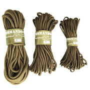 Cuerda COMMANDO auxiliar 5 mm x 15 m color coyote, nylon 100%