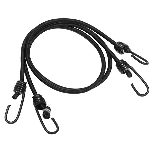 Goma elástica HAKEN negra ø6 mm 75 cm paquete 2 uds