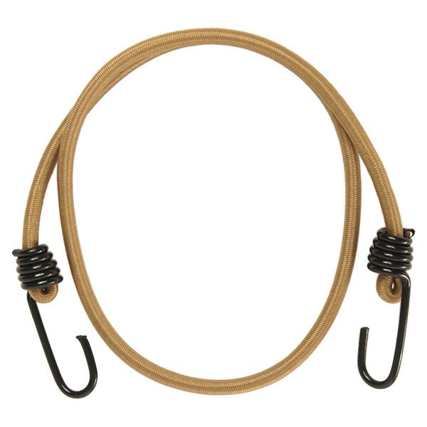 Gomas elásticas HAKEN 2 unidades color coyote brown ø6mm 75cm con ganchos