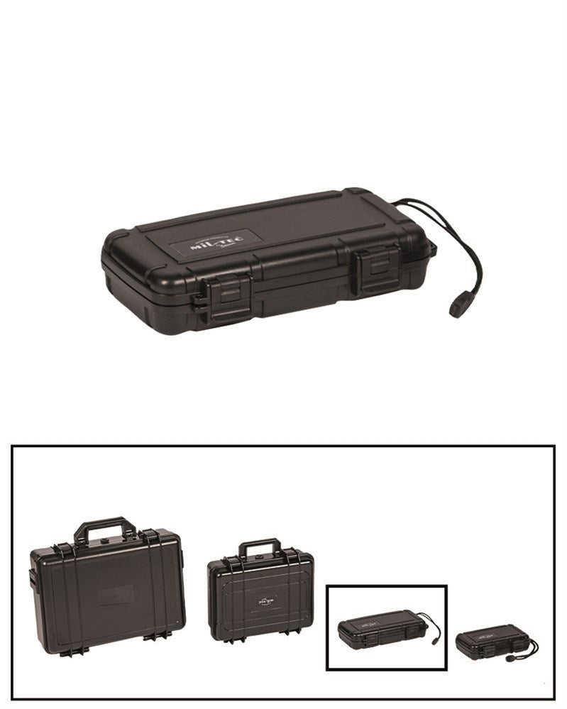 Caja estanca impermeable 228 x 130 x 46 mm, plástico rígido