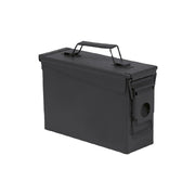 Caja de munición AMMO US M19A1 CAL.30 negra, 25,5 x 8,5 x 17,5 cm