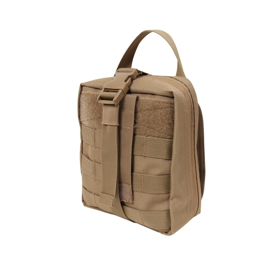 Funda táctica Breakaway negra plegada con sistema MOLLE, poliéster 600 Denier