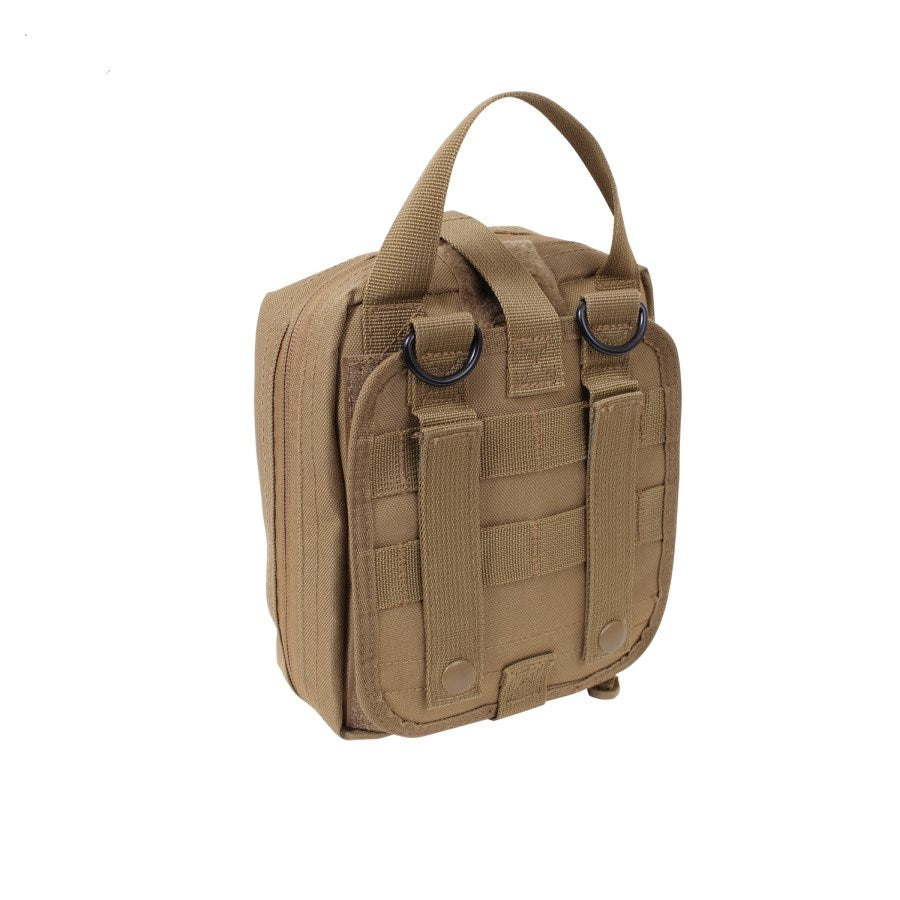 Funda táctica Breakaway negra plegada con sistema MOLLE, poliéster 600 Denier