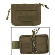 Funda organizadora verde 18,5 x 13 cm para documentos y accesorios