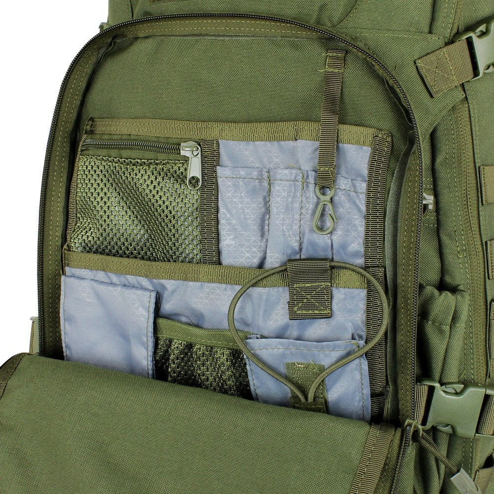 Mochila VENTURE Verde, 27,5 L, aprox. 30 x 51 x 18 cm