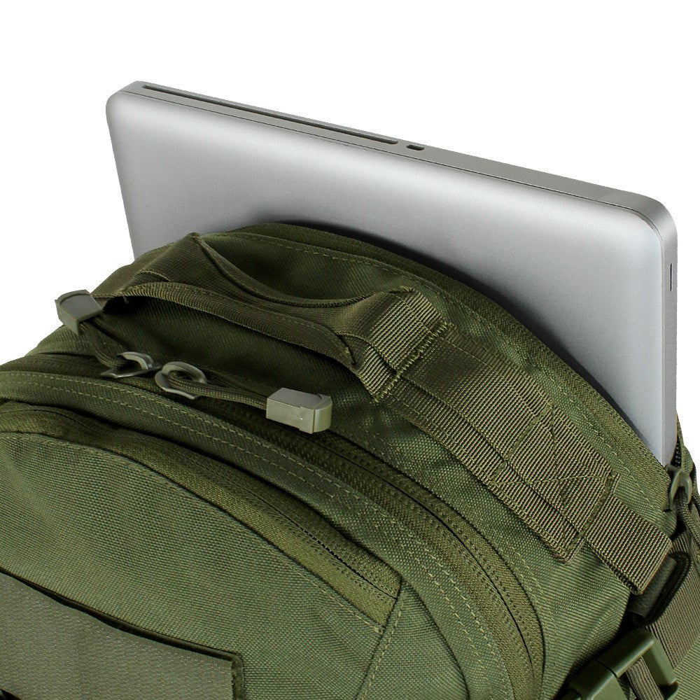 Mochila VENTURE Verde, 27,5 L, aprox. 30 x 51 x 18 cm