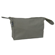 Neceser BW verde con varios compartimentos interiores, cierre de cremallera y forro PVC (25 x 17 x 8 cm)