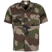 Camisa de campo francesa CCE TARN manga corta usada