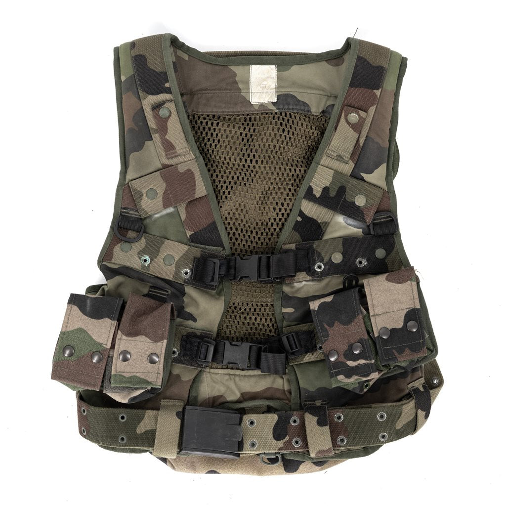 Chaleco táctico ASSAULT COMBAT francés CCE usado con bolsas
