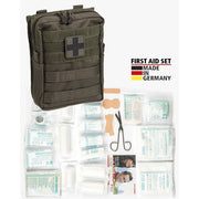 Botiquín SET PRO 43 Leina verde en funda MOLLE