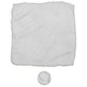 Toalla desechable MAGIC de microfibra suave 23 x 23 cm comprimida 4,5 x 1,5 cm blanca