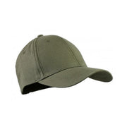 Gorra infantil baseball rip-stop verde ajustable 65% poliester 35% algodon