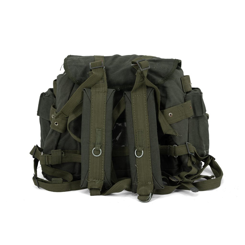 Mochila turca de lona verde, referencia 16079704N
