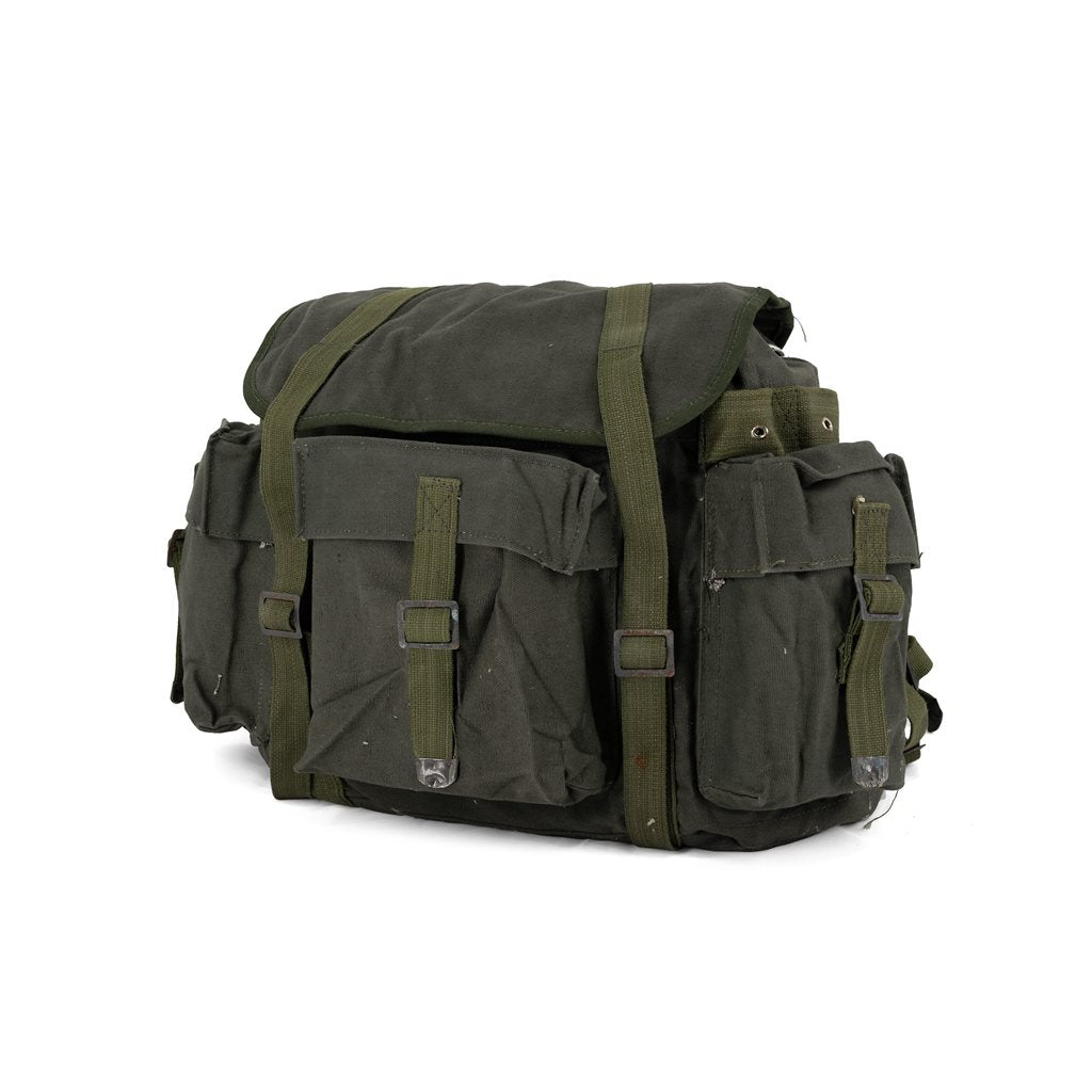 Mochila turca de lona verde, referencia 16079704N