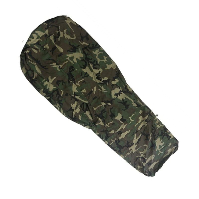 Funda para saco de dormir GORE-TEX patrón Woodland italiana, usada