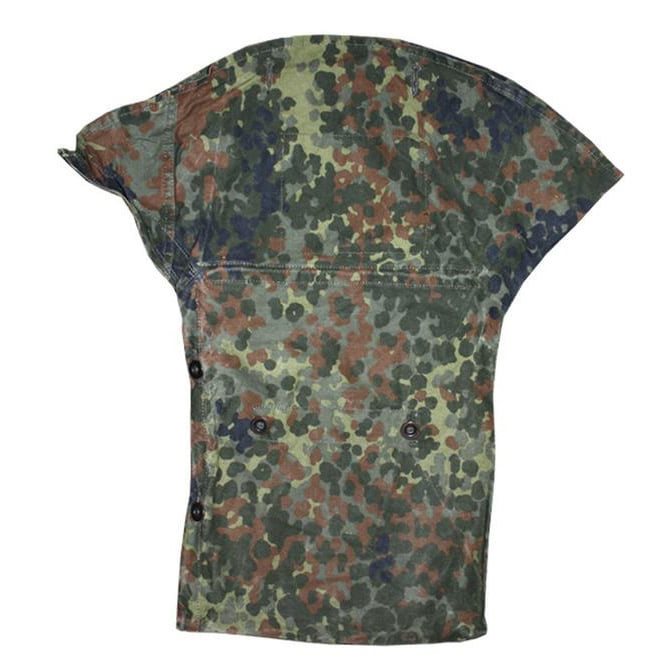 Funda/capucha BW Flecktarn para toldo, usada, con botones