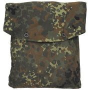 Funda/capucha BW Flecktarn para toldo, usada, con botones