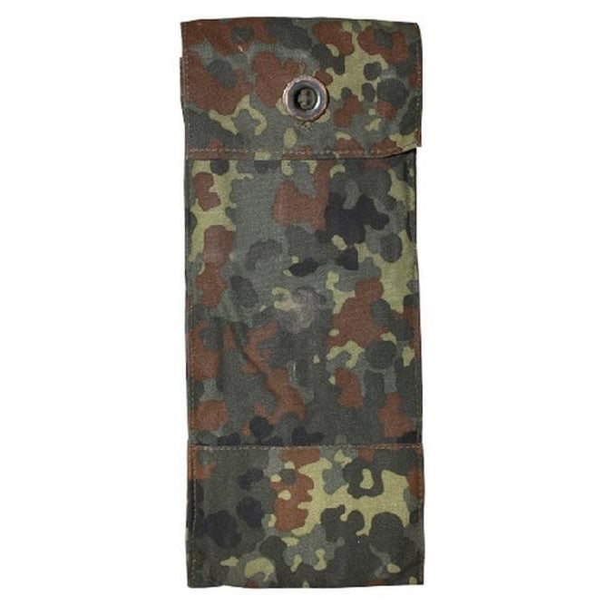 Funda BW usada para estacas de celta FLECKTARN, origen almacenes militares alemanes