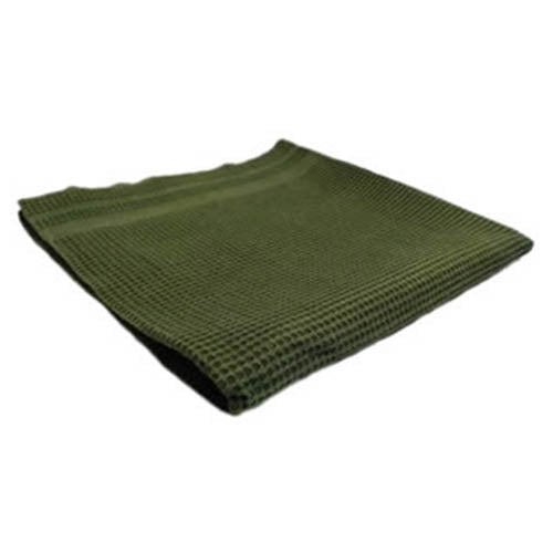 Toalla austríaca verde usada, 100 x 65 cm - imagen del producto