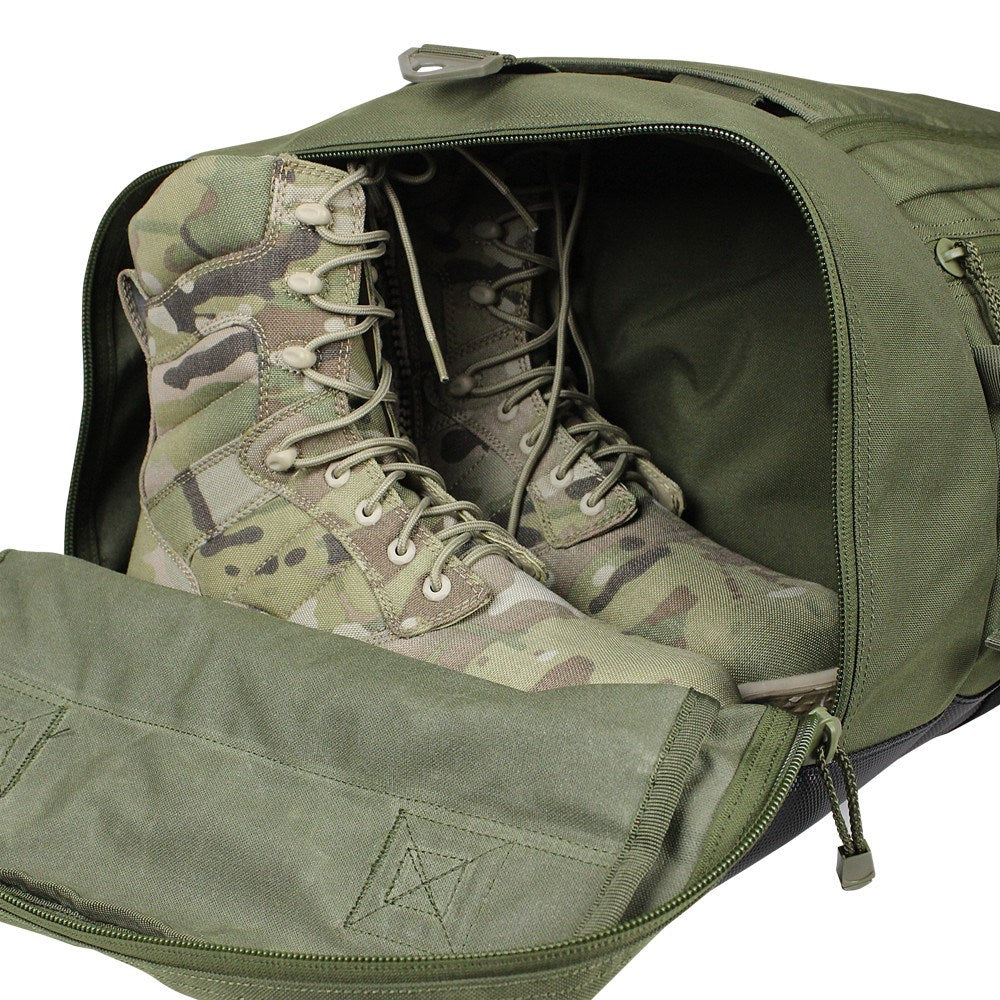 Bolsa de transporte Condor Colossus 66 x 25,4 x 30,5 cm - interior dividido para acceso rápido