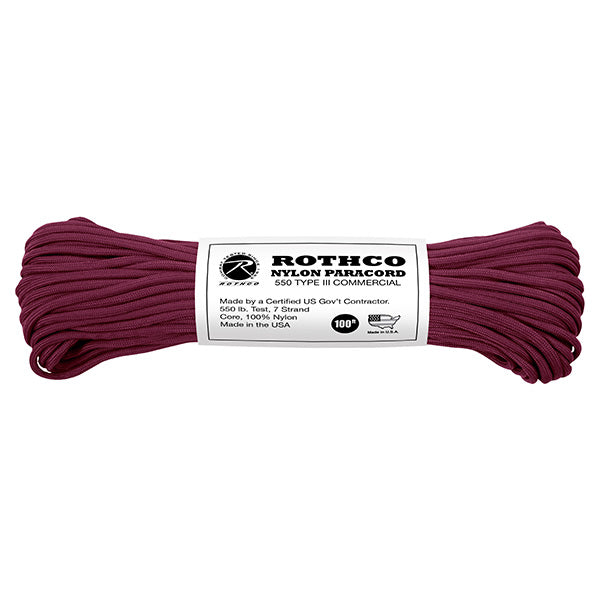 Cuerda Paracord de nylon 550LB ø 4 mm, 30 m