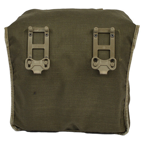 Bolsa pequeña de campaña Bundeswehr (verde), usada, buen estado