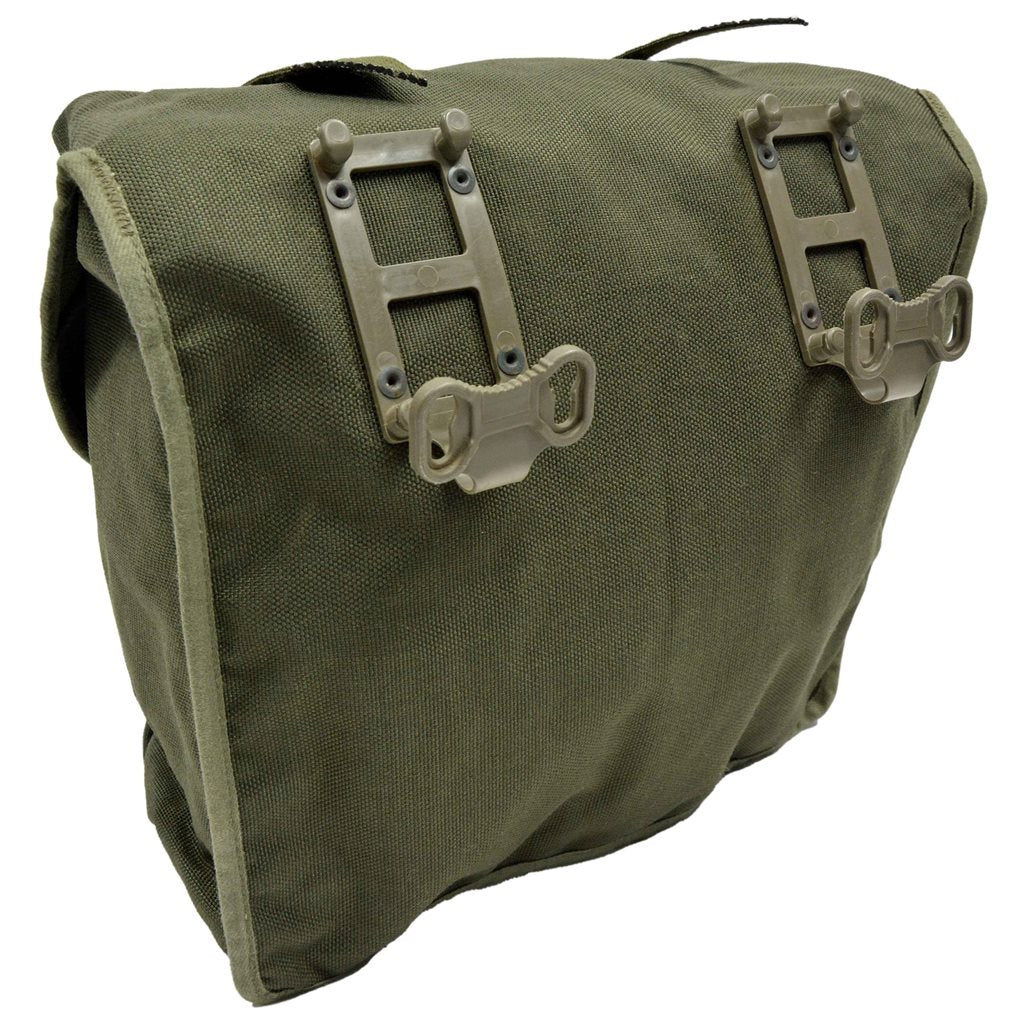 Bolsa pequeña de campaña Bundeswehr (verde), usada, buen estado