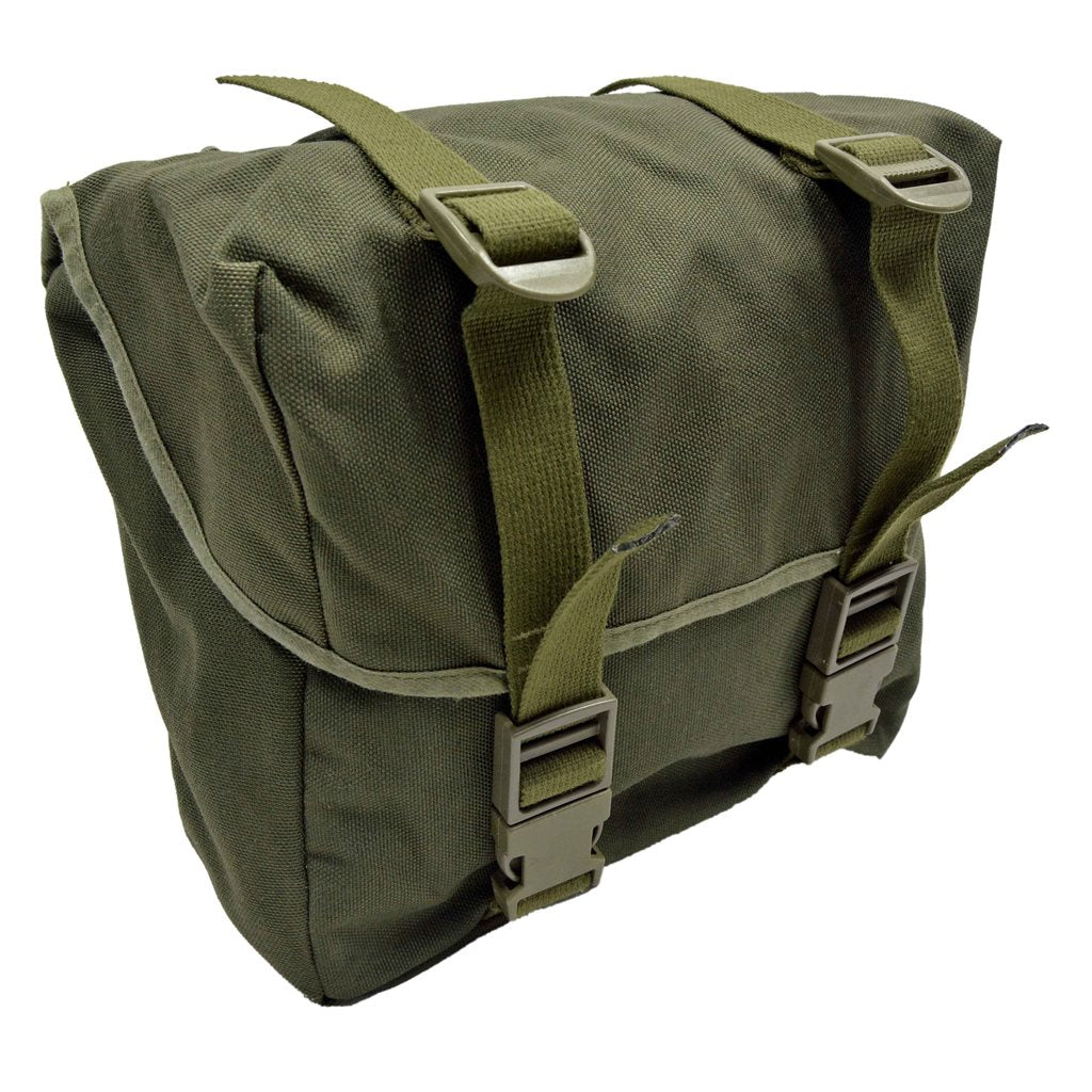 Bolsa pequeña de campaña Bundeswehr (verde), usada, buen estado