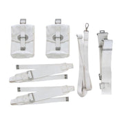 Sistema de porteo PARADE con bolsas modelo britanico WWII, blanco italiano - ID 16100315