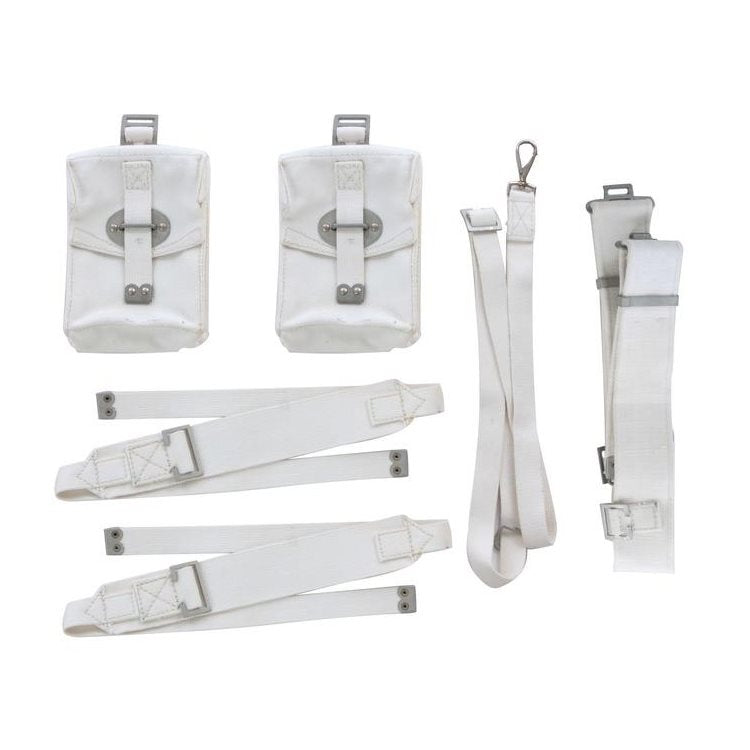 Sistema de porteo PARADE con bolsas modelo britanico WWII, blanco italiano - ID 16100315