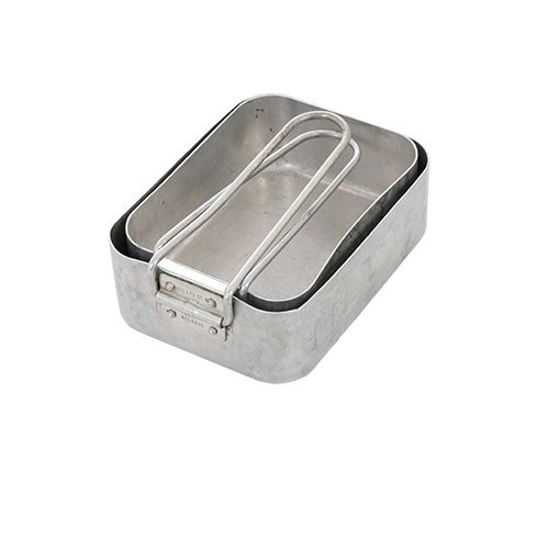 Vajilla británica de aluminio 2 piezas usada - identificador 91463300