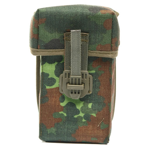 Funda modular para dos cargadores G3 Flecktarn, nylon 100%, 16 x 9 x 6,5 cm