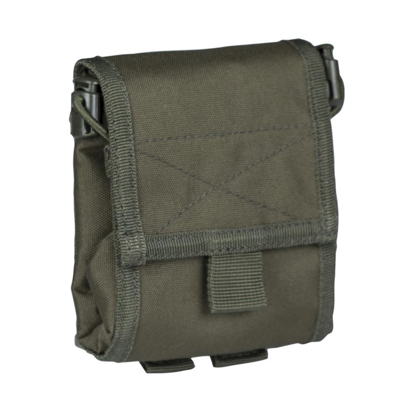 Bolsa plegable para cargadores vacíos MIL-TEC en verde