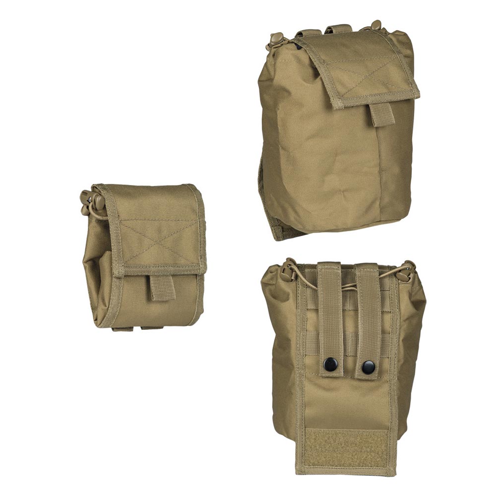 Bolsa plegable para cargadores vacíos MIL-TEC en verde