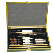 Kit de limpieza KOMBI 24 piezas para armas con caja de madera 30x20x5 cm
