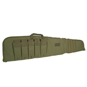 Funda para rifle MODULAR verde con correa de 130 cm y múltiples bolsillos