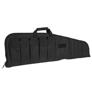 Bolsa para rifle MODULAR negra con correa 100cm y múltiples bolsillos