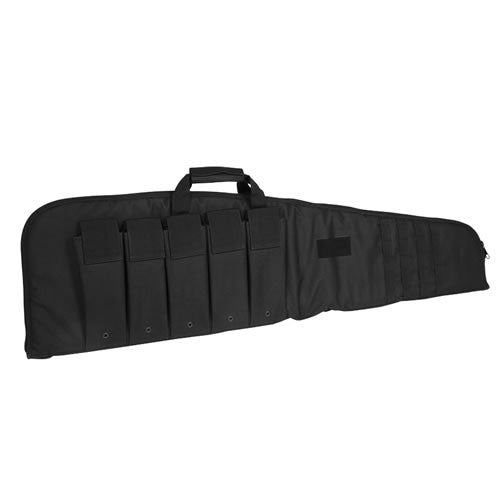 Funda para rifle MODULAR verde con correa de 130 cm y múltiples bolsillos