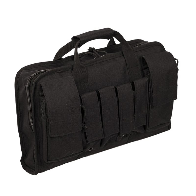 Bolsa TACTICAL grande para pistola verde en poliéster con acolchado EVA