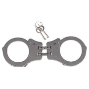 Esposas policiales Mil-tec de acero inoxidable con doble cierre (double lock), modelo rígido