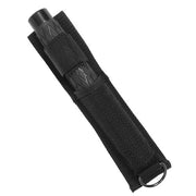 Bastón telescópico metálico 16/41 negro con funda de nylon