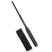 Porra telescópica negra 53 cm con funda de nylon