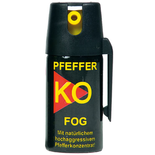 Spray defensivo KO FOG 40 ml, 11% OC, alcance 4 m