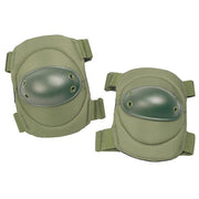 Protectores de codo verdes (par) con carcasa ABS y acolchado EVA