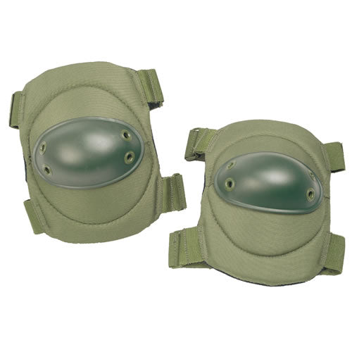 Protectores de codo verdes (par) con carcasa ABS y acolchado EVA