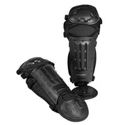 Protectores rodilla, tibia y empeine SECURITY en negro