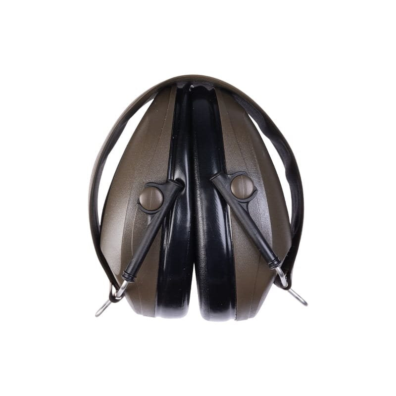 Auriculares protectores PELTOR Bull's Eye I verdes plegables, almohadillas de espuma