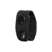 Correa para cinturón SECURITY negro con broche a presión, 100 % nylon