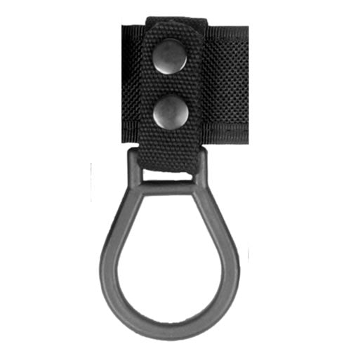 Soporte de cinturón negro para tonfa SECURITY con ojal de 36 mm