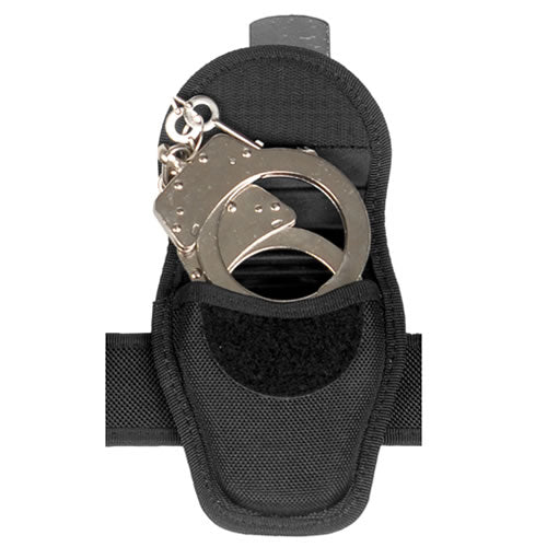 Funda para esposas SECURITY negra, nylon 100% con cierre de velcro